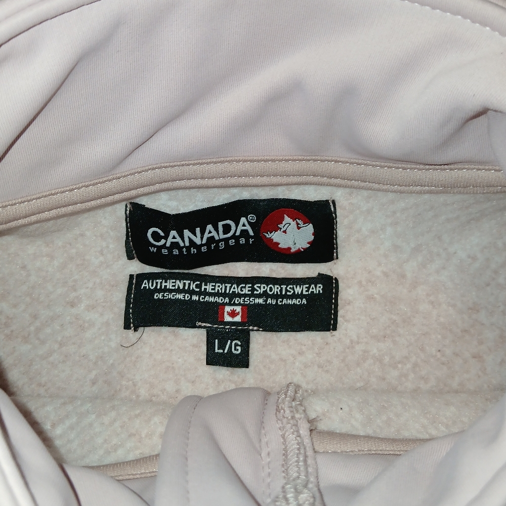 NWT Sz.L Womens Canada Weather Gear Zip Up Jacket - Picture 6 of 9